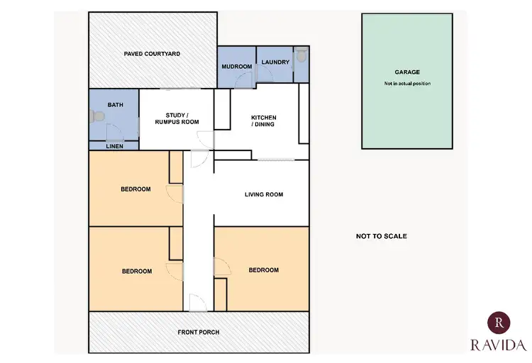 Floorplan of Homely house listing, 4 KERFERD ROAD, Beechworth VIC 3747