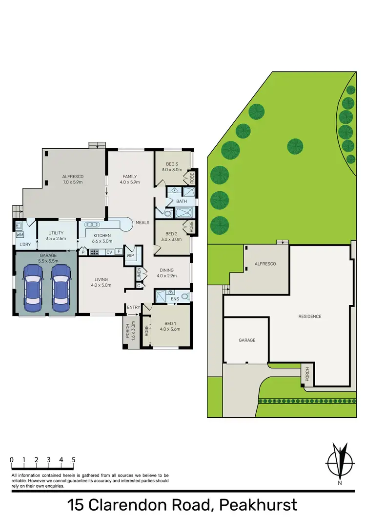 Floorplan of Homely house listing, 15 Clarendon Road, Peakhurst NSW 2210