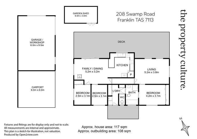 Floorplan of Homely house listing, 208 Swamp Road, Franklin TAS 7113