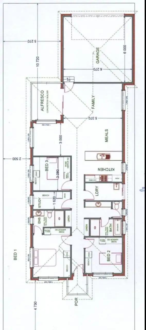Floorplan of Homely house listing, 16 Dufferin Lane, Seaford Meadows SA 5169