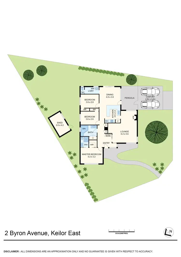 Floorplan of Homely house listing, 2 Byron Avenue, Keilor East VIC 3033