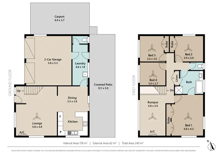 Floorplan of Homely house listing, 16 Renfrew Street, Hillcrest QLD 4118