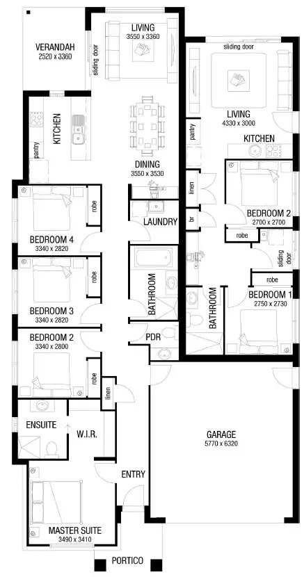 Floorplan of Homely house listing, Address available on request