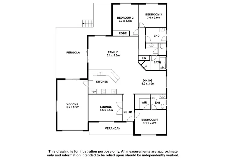 Floorplan of Homely house listing, 17 Patricia Court, Mount Gambier SA 5290