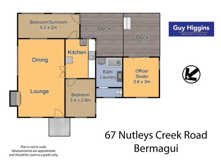 Floorplan of Homely house listing, 67 Nutleys Creek Road, Bermagui NSW 2546
