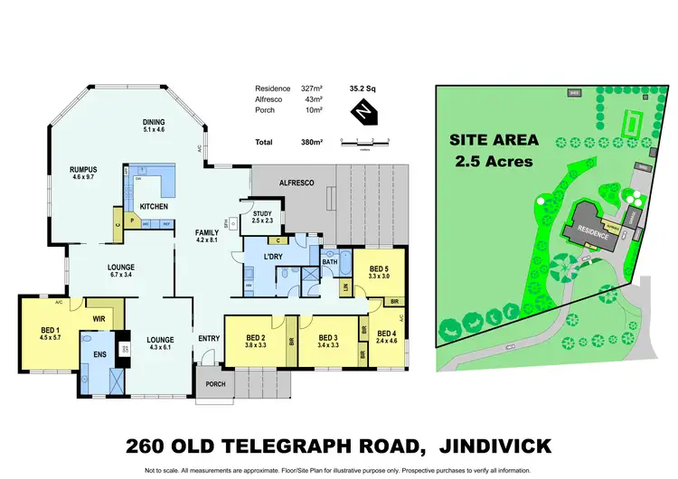 Floorplan of Homely rural property listing, 260 Old Telegraph Road, Jindivick VIC 3818