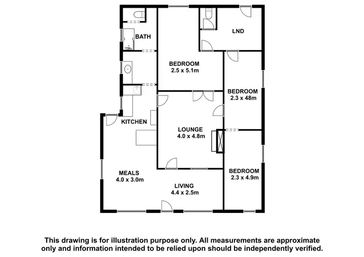 Floorplan of Homely house listing, 73 Milstead Street, Port Macdonnell SA 5291