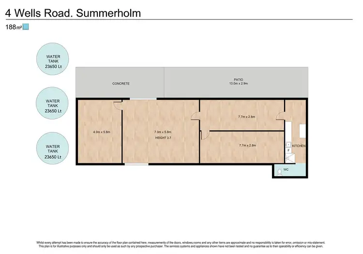 Floorplan of Homely land listing, 4 Wells Road, Summerholm QLD 4341