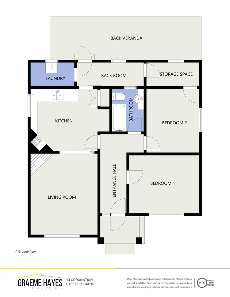 Floorplan of Homely house listing, 10 Coronation Street, Kerang VIC 3579