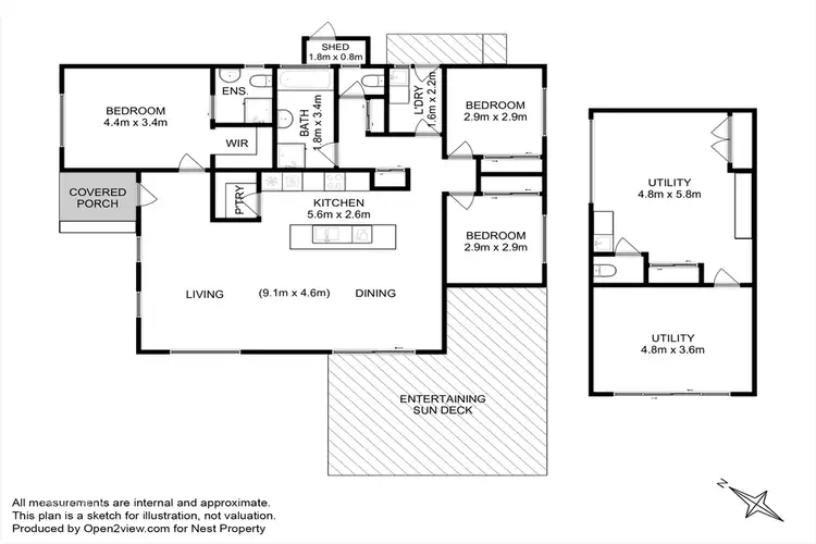 Floorplan of Homely house listing, 6 Guthrie Street, Kingston TAS 7050