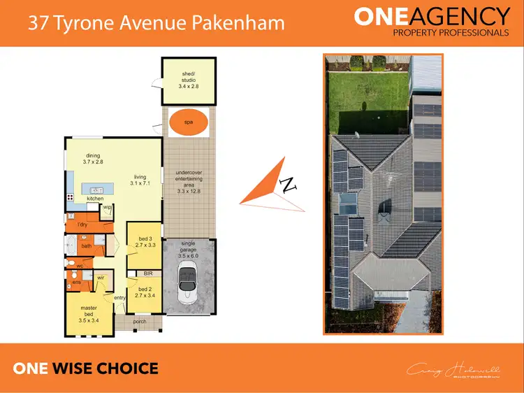 Floorplan of Homely house listing, 37 Tyrone Avenue, Pakenham VIC 3810