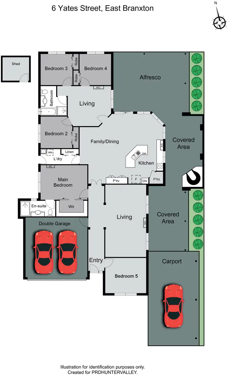 Floorplan of Homely house listing, 6 Yates Street, East Branxton NSW 2335