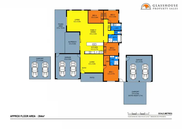 Floorplan of Homely house listing, 9 Rainbow Court, Glass House Mountains QLD 4518