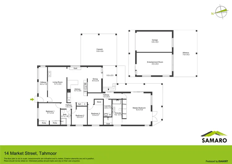 Floorplan of Homely house listing, 14 Market Street, Tahmoor NSW 2573