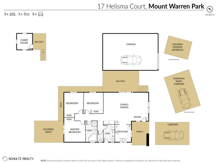 Floorplan of Homely house listing, 17 Helisma Court, Mount Warren Park QLD 4207