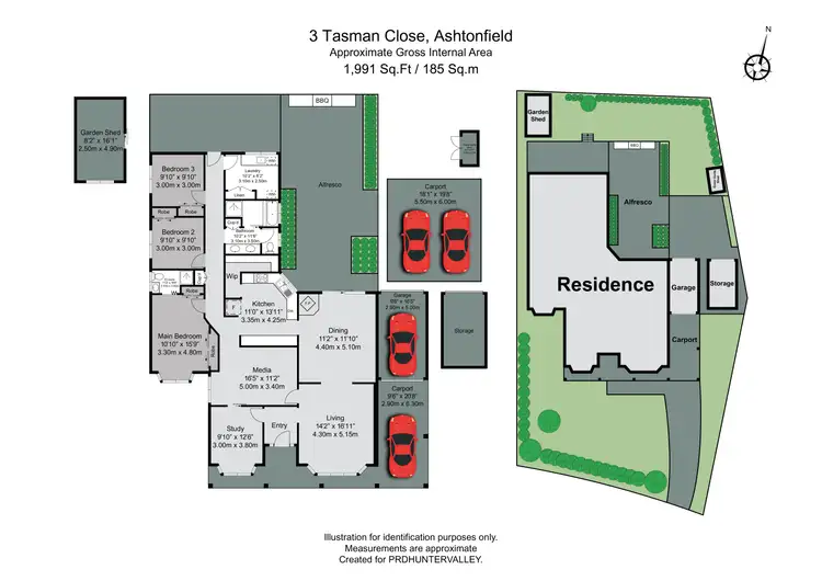 Floorplan of Homely house listing, 3 Tasman Close, Ashtonfield NSW 2323
