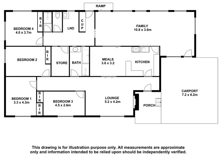 Floorplan of Homely rural property listing, 8120 Princes Highway, Mumbannar VIC 3304
