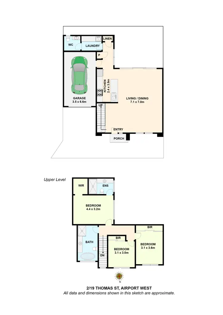 Floorplan of Homely house listing, 39B North Street, Airport West VIC 3042
