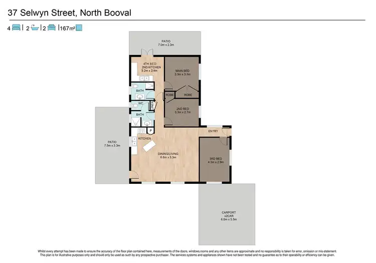 Floorplan of Homely house listing, 37 Selwyn Street, North Booval QLD 4304