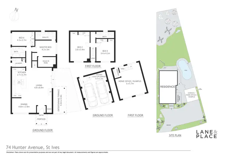 Floorplan of Homely house listing, 74 Hunter Avenue, St Ives NSW 2075