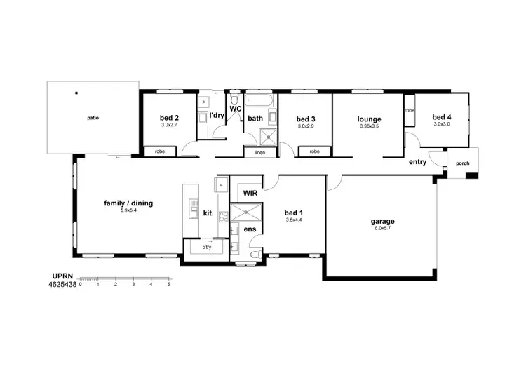 Floorplan of Homely house listing, Address available on request