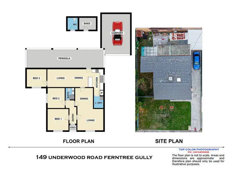 Floorplan of Homely house listing, 149 Underwood Road, Ferntree Gully VIC 3156
