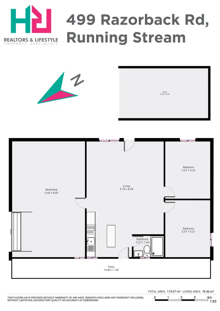 Floorplan of Homely rural property listing, 499 Razorback Road, Running Stream NSW 2850