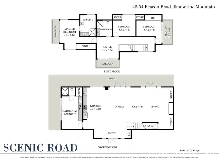 Floorplan of Homely rural property listing, 48-54 Beacon Road, Tamborine Mountain QLD 4272