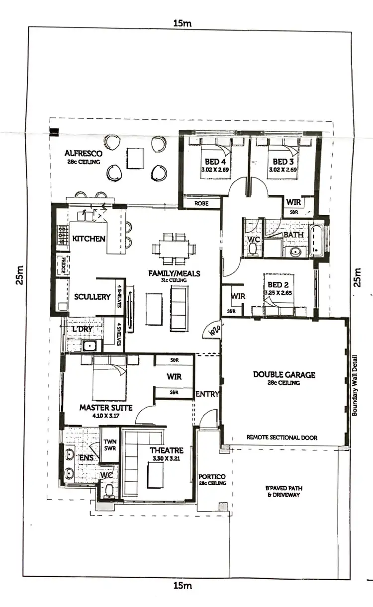 Floorplan of Homely house listing, 29 Waddington Loop, Haynes WA 6112