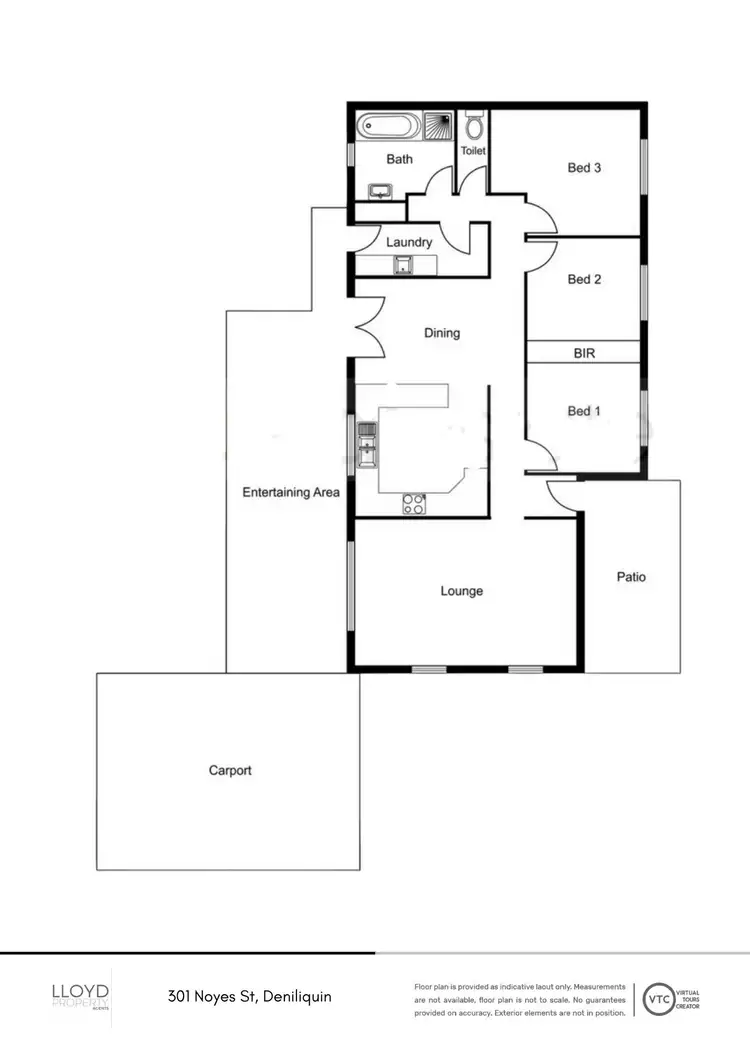 Floorplan of Homely house listing, 301 Noyes Street, Deniliquin NSW 2710