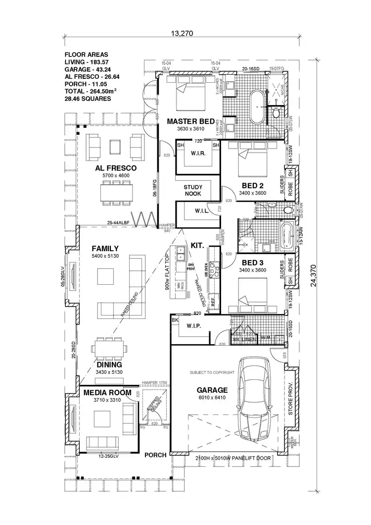 Floorplan of Homely house listing, 16 Charringa Link, Smithfield QLD 4878