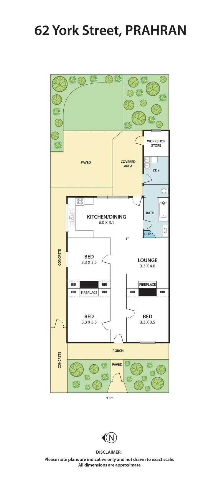 Floorplan of Homely house listing, 62 York Street, Prahran VIC 3181