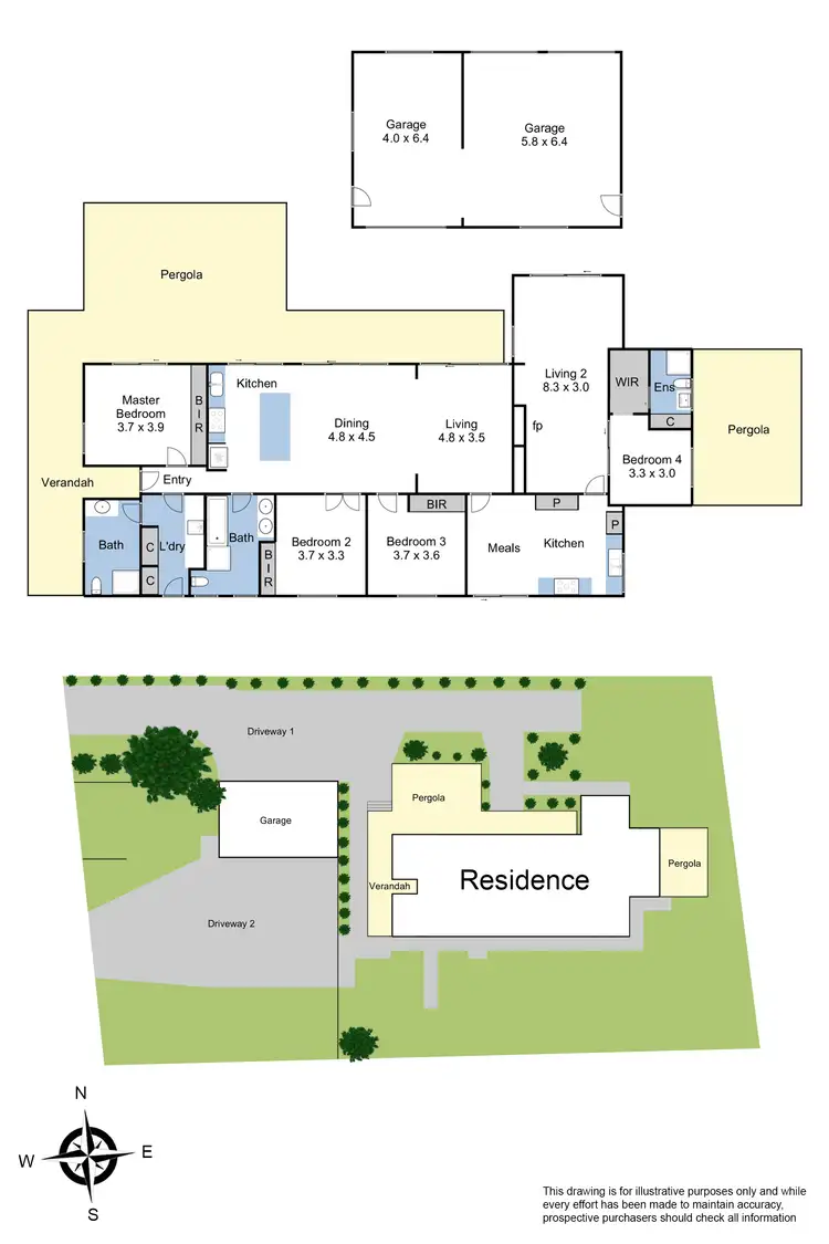Floorplan of Homely house listing, 5 Cantwell Road, Narre Warren North VIC 3804