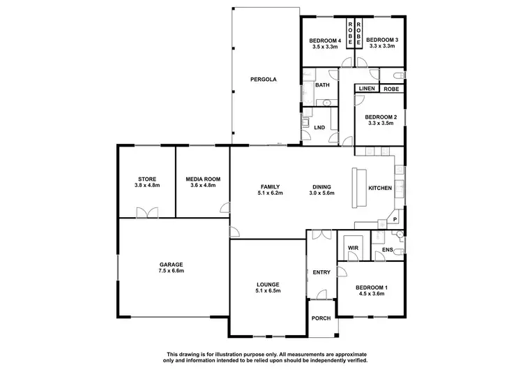 Floorplan of Homely house listing, 29 Altinio Drive, Mount Gambier SA 5290