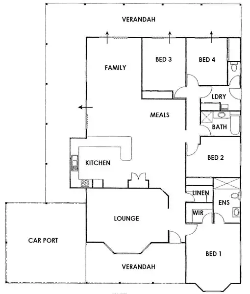 Floorplan of Homely house listing, 11 Godwit Crescent, Djugun WA 6725
