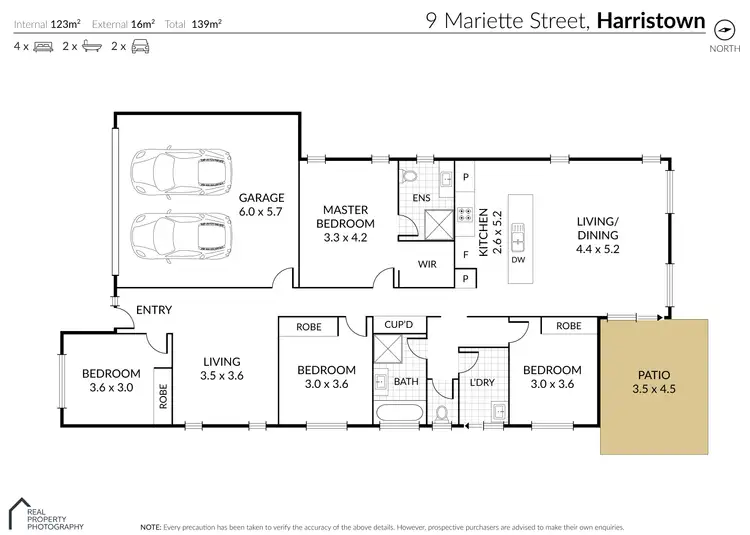 Floorplan of Homely house listing, 9 Mariette Street, Harristown QLD 4350