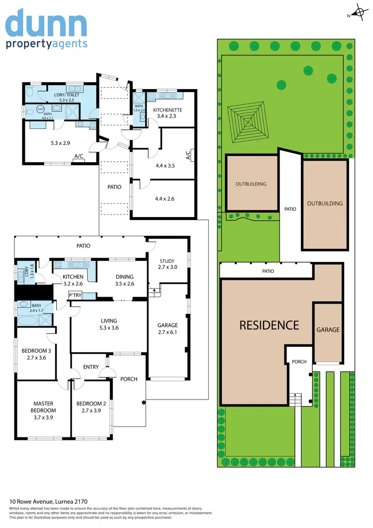 Floorplan of Homely house listing, 10 Rowe Avenue, Lurnea NSW 2170