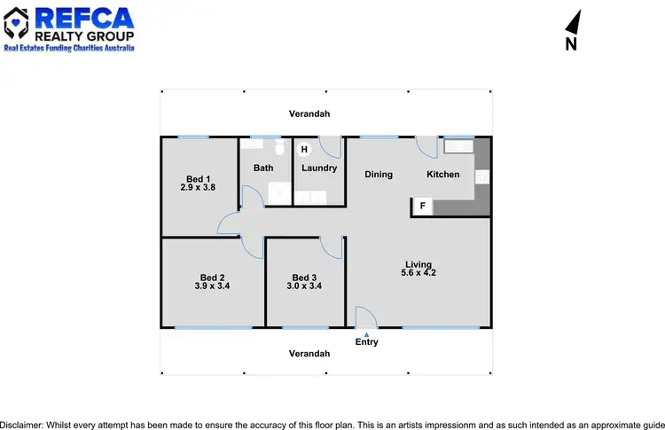 Floorplan of Homely house listing, 45 Camden Street, Wingello NSW 2579