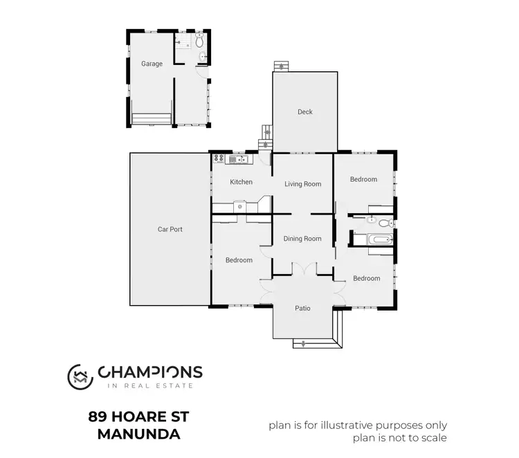 Floorplan of Homely house listing, 89 Hoare Street, Manunda QLD 4870