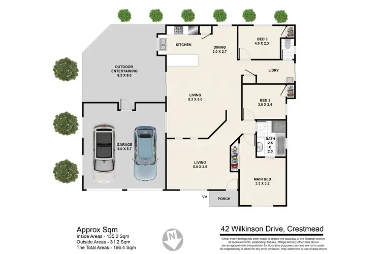 Floorplan of Homely house listing, 42 Wilkinson Drive, Crestmead QLD 4132