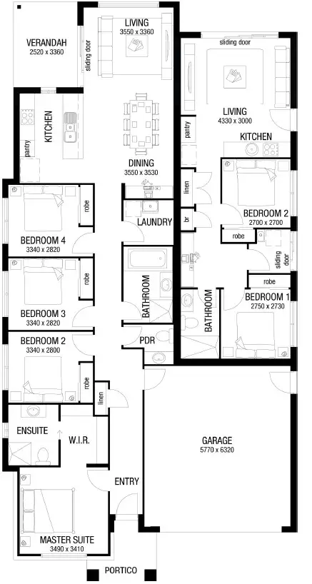 Floorplan of Homely house listing, Address available on request