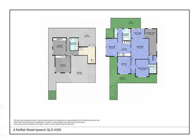 Floorplan of Homely house listing, 6 Moffatt Street, Ipswich QLD 4305