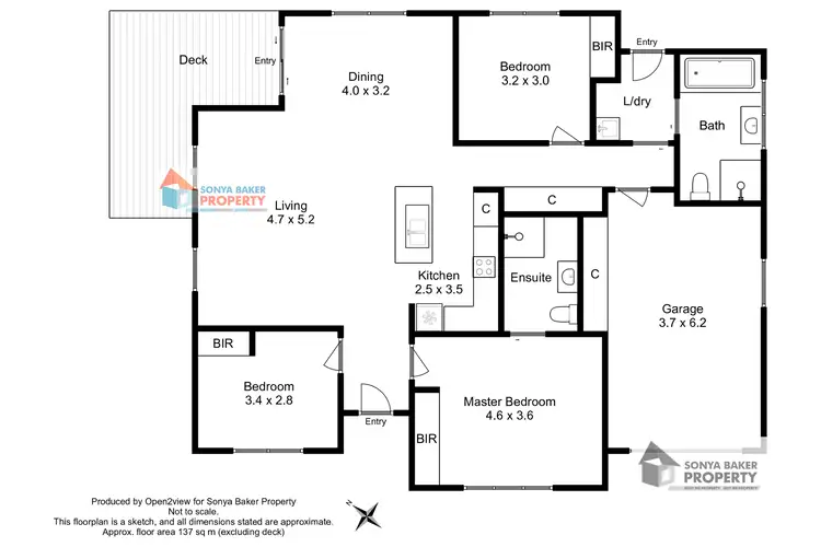 Floorplan of Homely unit listing, 2/70 Katelyn Drive, Wynyard TAS 7325