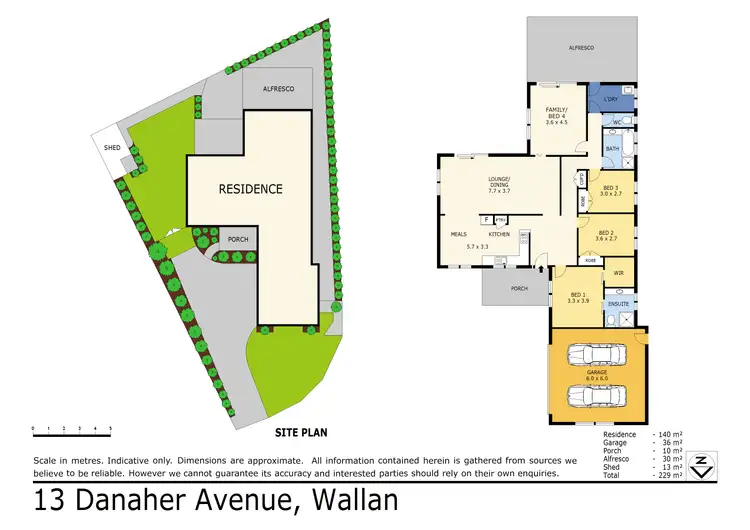 Floorplan of Homely house listing, 13 Danaher Avenue, Wallan VIC 3756