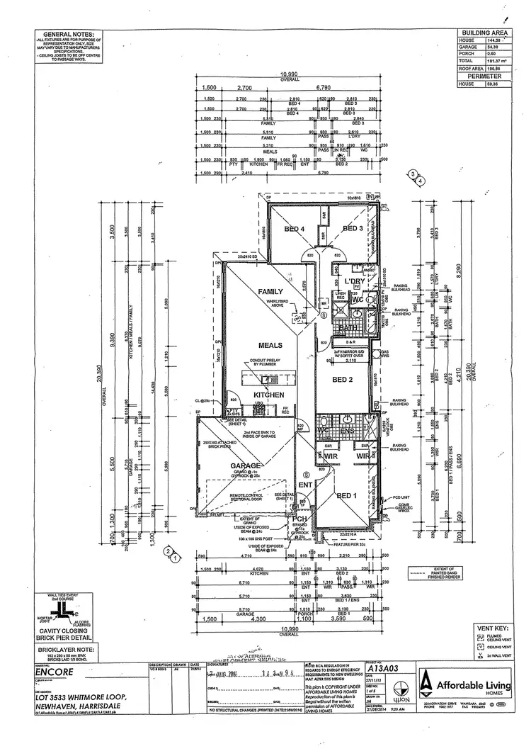 Floorplan of Homely house listing, 39 Whitmore Loop, Harrisdale WA 6112
