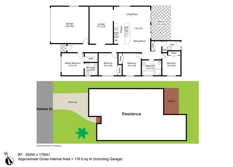 Floorplan of Homely house listing, 21 Kelman Drive, Cliftleigh NSW 2321