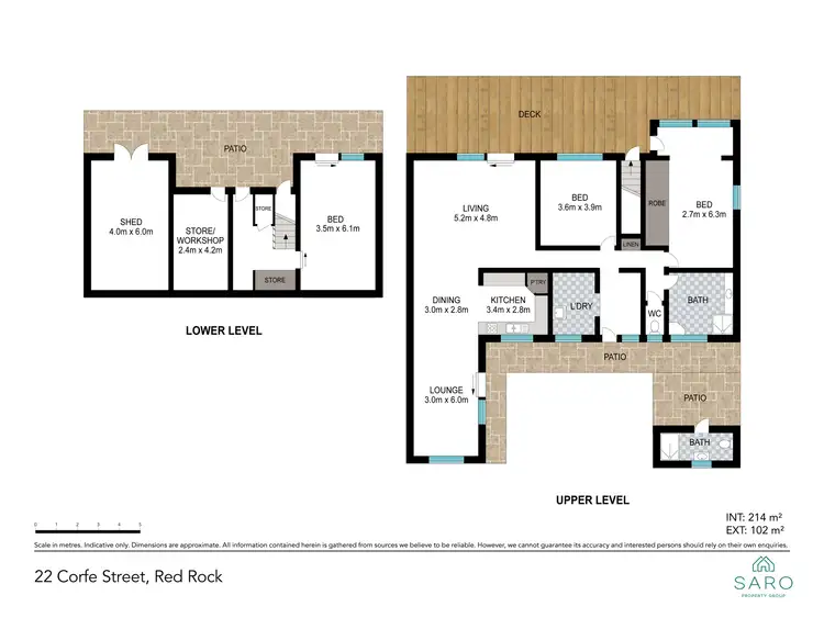 Floorplan of Homely house listing, 22 Corfe Street, Red Rock NSW 2456