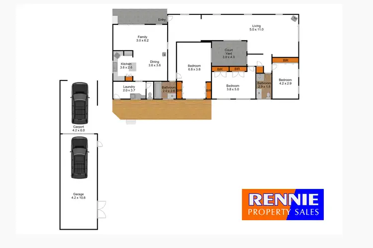 Floorplan of Homely house listing, 19 Shanahan Parade, Newborough VIC 3825
