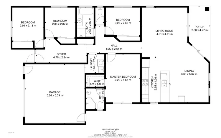 Floorplan of Homely house listing, 508 McDougall Street, Glenvale QLD 4350