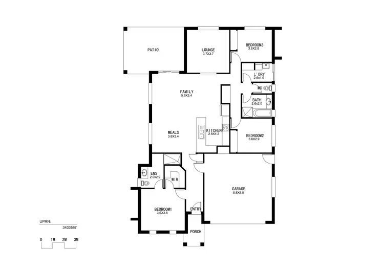 Floorplan of Homely house listing, 14 River Parks Boulevard, Kelso QLD 4815